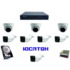 Комплект видеонаблюдения для загородного дома (AHD) №2